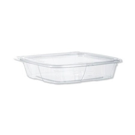 Dart , SAFESEAL TAMPER-RESISTANT, TAMPER-EVIDENT DELI CONTAINERS w FLAT LID, 35oz, CLEAR, 200CT CH35DEF